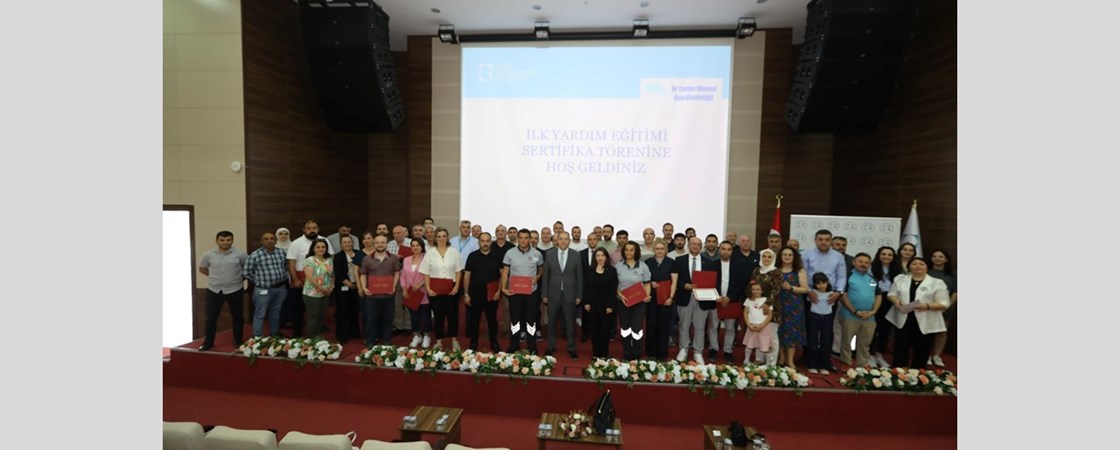 June Basic First Aid Training Certificate Ceremony